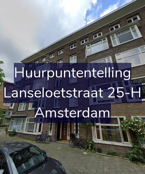 Foto gevel Huurpuntentelling voor Lanseloetstraat 25-H, Amsterdam