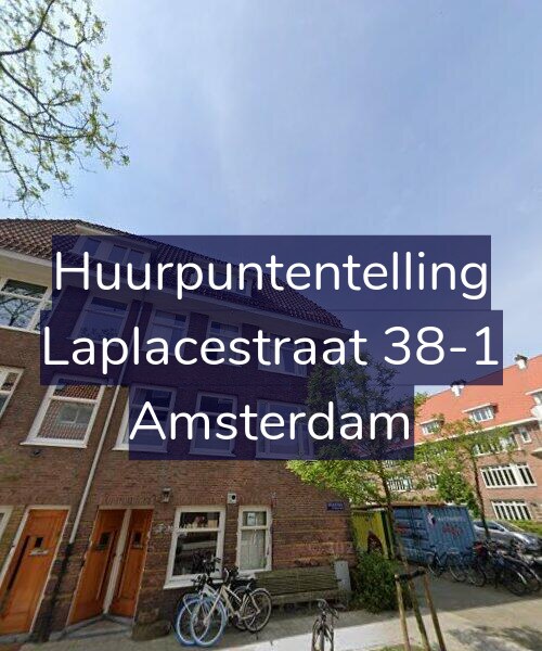 Foto gevel Huurpuntentelling voor Laplacestraat 38-1, Amsterdam