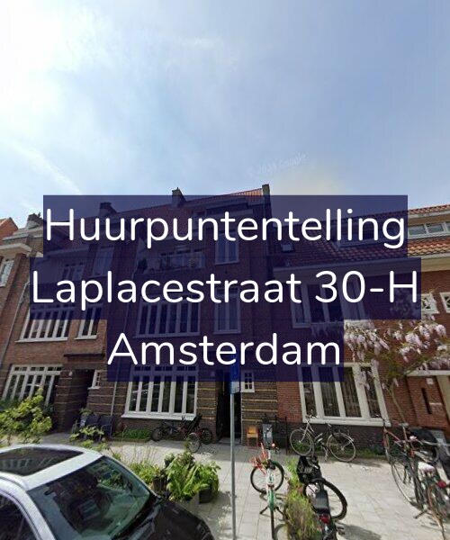 Foto gevel Huurpuntentelling voor Laplacestraat 30-H, Amsterdam