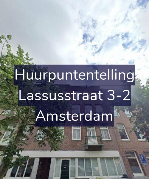 Foto gevel Huurpuntentelling voor Lassusstraat 3-2, Amsterdam