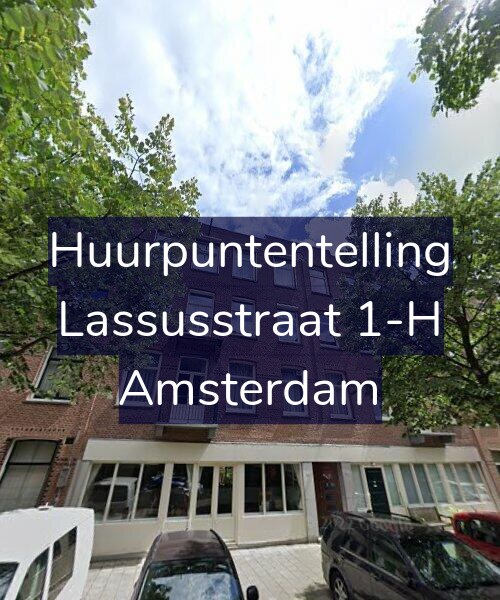 Foto gevel Huurpuntentelling voor Lassusstraat 1-H, Amsterdam