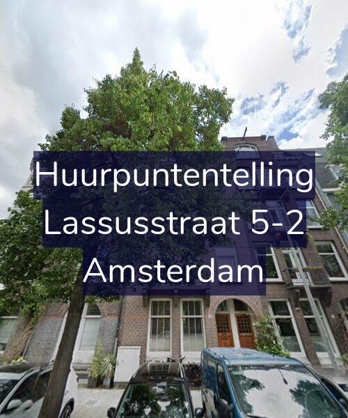 Foto gevel Huurpuntentelling voor Lassusstraat 5-2, Amsterdam