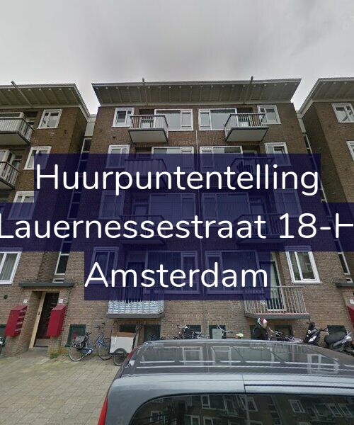 Foto gevel Huurpuntentelling voor Lauernessestraat 18-H, Amsterdam