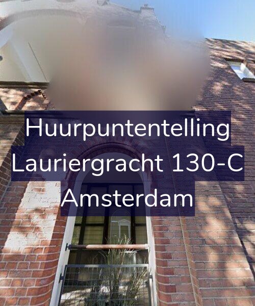 Foto gevel Huurpuntentelling voor Lauriergracht 130-C, Amsterdam