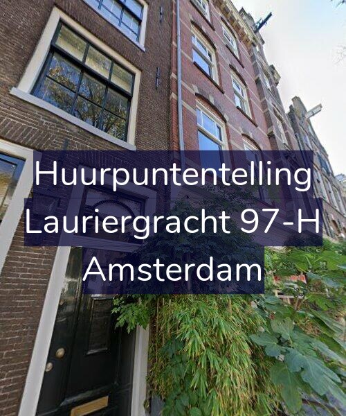 Foto gevel Huurpuntentelling voor Lauriergracht 97-H, Amsterdam