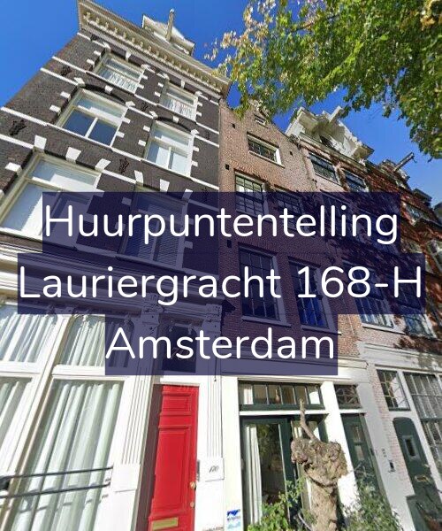 Foto gevel Huurpuntentelling voor Lauriergracht 168-H, Amsterdam