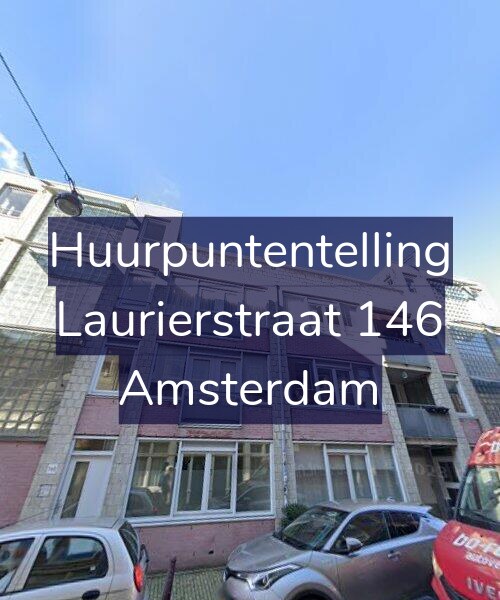 Foto gevel Huurpuntentelling voor Laurierstraat 146, Amsterdam