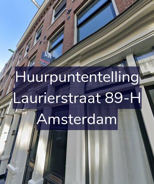 Foto gevel Huurpuntentelling voor Laurierstraat 89-H, Amsterdam