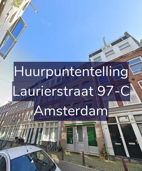 Foto gevel Huurpuntentelling voor Laurierstraat 97-C, Amsterdam