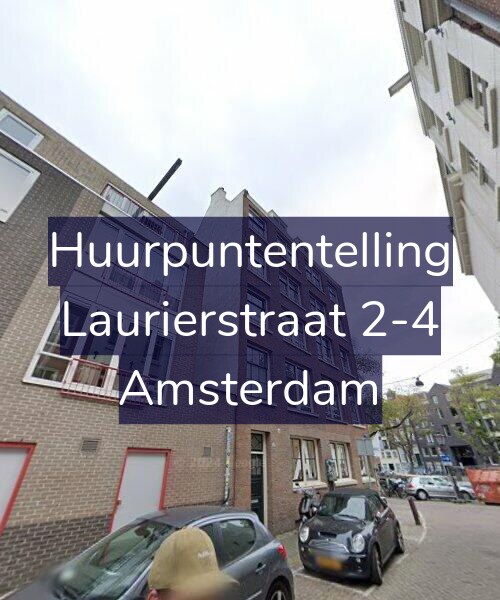 Foto gevel Huurpuntentelling voor Laurierstraat 2-4, Amsterdam