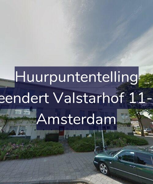 Foto gevel Huurpuntentelling voor Leendert Valstarhof 11-H, Amsterdam