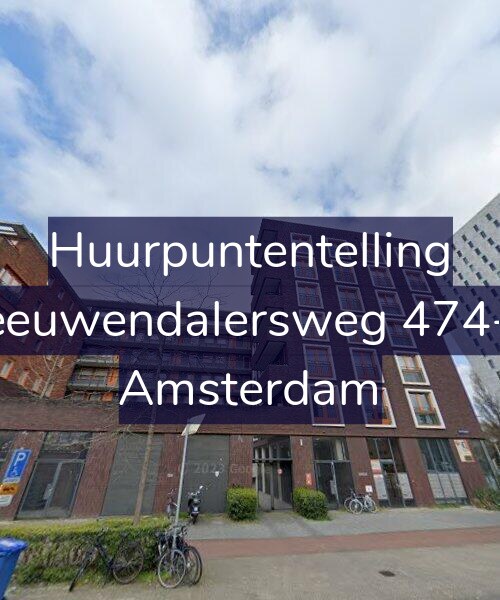 Foto gevel Huurpuntentelling voor Leeuwendalersweg 474-A, Amsterdam