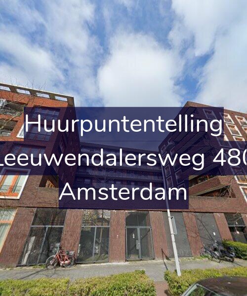 Foto gevel Huurpuntentelling voor Leeuwendalersweg 480, Amsterdam