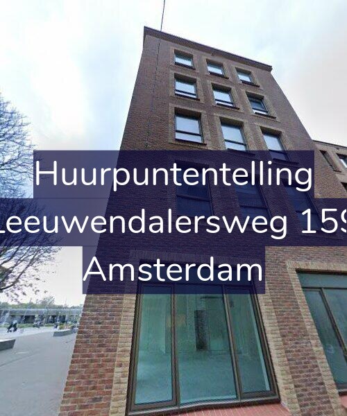 Foto gevel Huurpuntentelling voor Leeuwendalersweg 159, Amsterdam