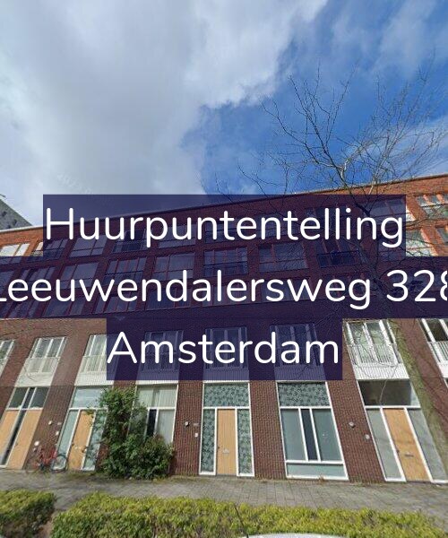 Foto gevel Huurpuntentelling voor Leeuwendalersweg 328, Amsterdam
