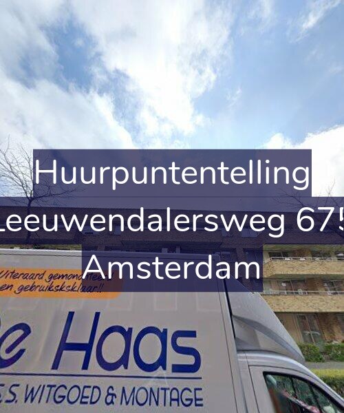 Foto gevel Huurpuntentelling voor Leeuwendalersweg 675, Amsterdam