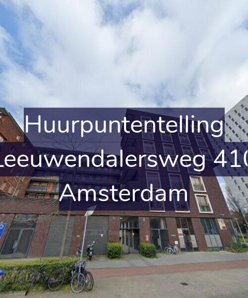 Foto gevel Huurpuntentelling voor Leeuwendalersweg 410, Amsterdam