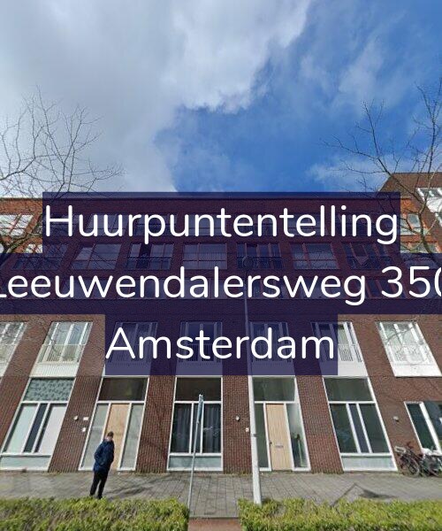 Foto gevel Huurpuntentelling voor Leeuwendalersweg 350, Amsterdam
