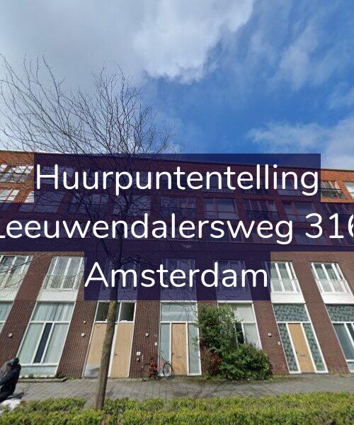 Foto gevel Huurpuntentelling voor Leeuwendalersweg 316, Amsterdam