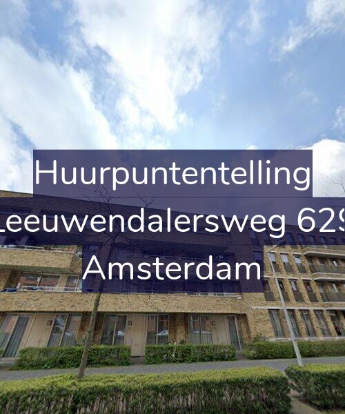 Foto gevel Huurpuntentelling voor Leeuwendalersweg 629, Amsterdam