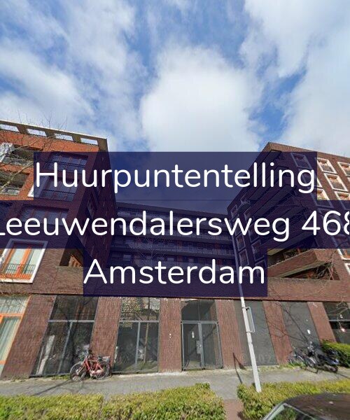 Foto gevel Huurpuntentelling voor Leeuwendalersweg 468, Amsterdam