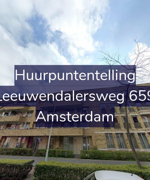 Foto gevel Huurpuntentelling voor Leeuwendalersweg 659, Amsterdam