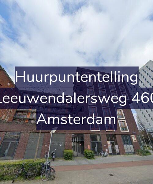 Foto gevel Huurpuntentelling voor Leeuwendalersweg 460, Amsterdam