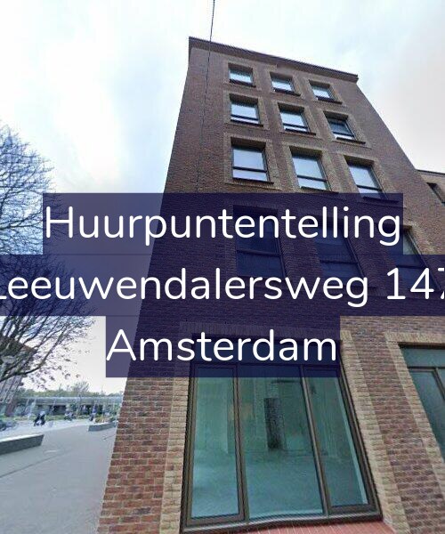 Foto gevel Huurpuntentelling voor Leeuwendalersweg 147, Amsterdam