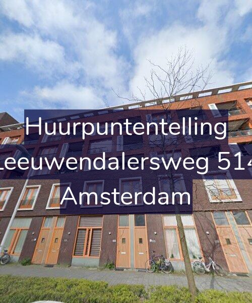 Foto gevel Huurpuntentelling voor Leeuwendalersweg 514, Amsterdam