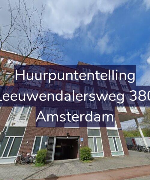 Foto gevel Huurpuntentelling voor Leeuwendalersweg 380, Amsterdam