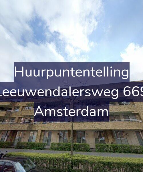 Foto gevel Huurpuntentelling voor Leeuwendalersweg 669, Amsterdam
