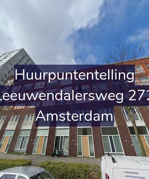 Foto gevel Huurpuntentelling voor Leeuwendalersweg 272, Amsterdam