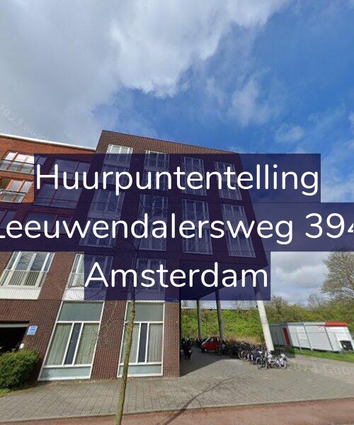 Foto gevel Huurpuntentelling voor Leeuwendalersweg 394, Amsterdam