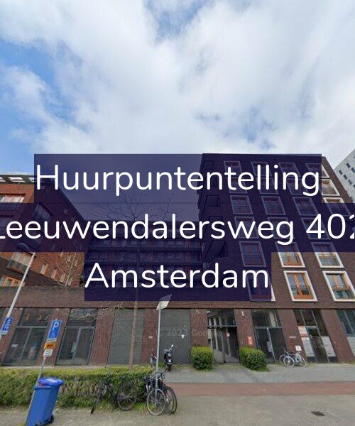 Foto gevel Huurpuntentelling voor Leeuwendalersweg 402, Amsterdam