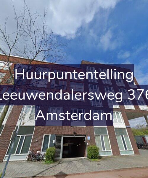 Foto gevel Huurpuntentelling voor Leeuwendalersweg 376, Amsterdam
