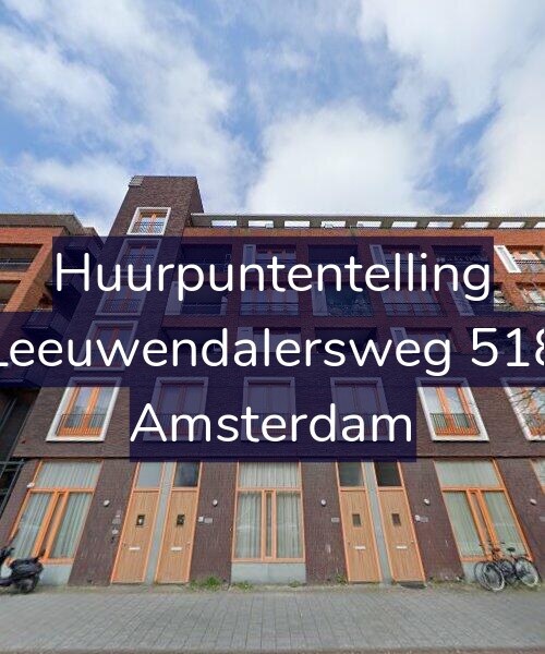 Foto gevel Huurpuntentelling voor Leeuwendalersweg 518, Amsterdam