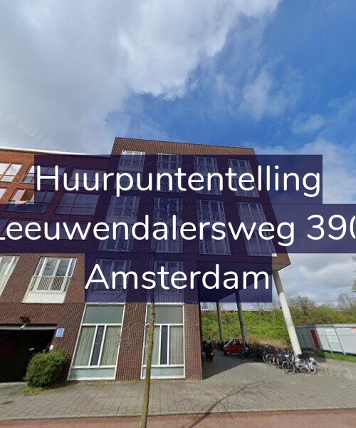 Foto gevel Huurpuntentelling voor Leeuwendalersweg 390, Amsterdam