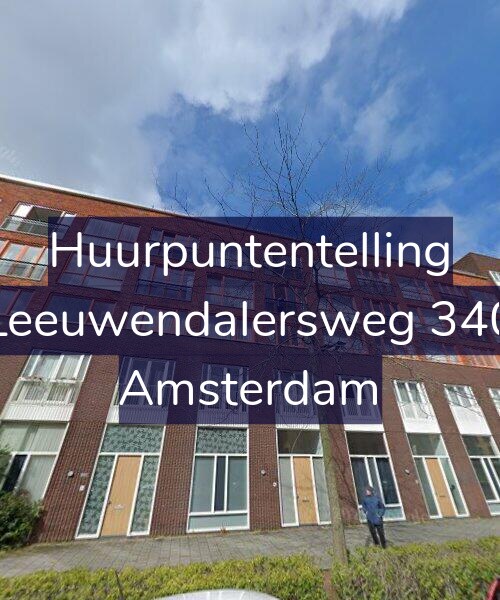 Foto gevel Huurpuntentelling voor Leeuwendalersweg 340, Amsterdam