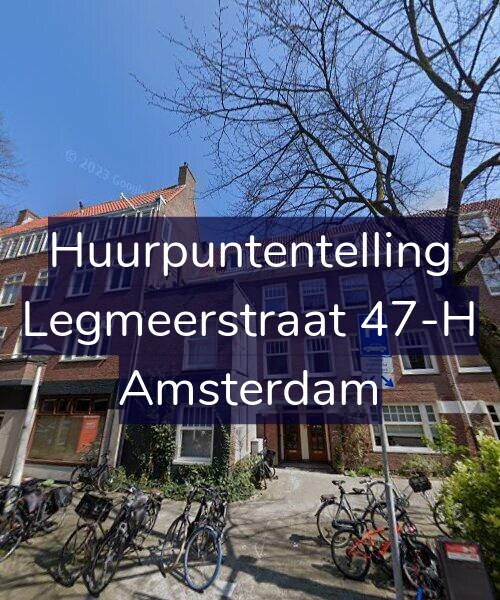 Foto gevel Huurpuntentelling voor Legmeerstraat 47-H, Amsterdam