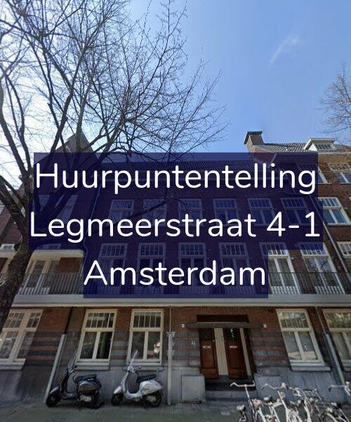 Foto gevel Huurpuntentelling voor Legmeerstraat 4-1, Amsterdam