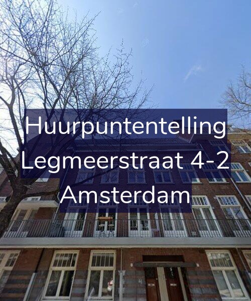 Foto gevel Huurpuntentelling voor Legmeerstraat 4-2, Amsterdam