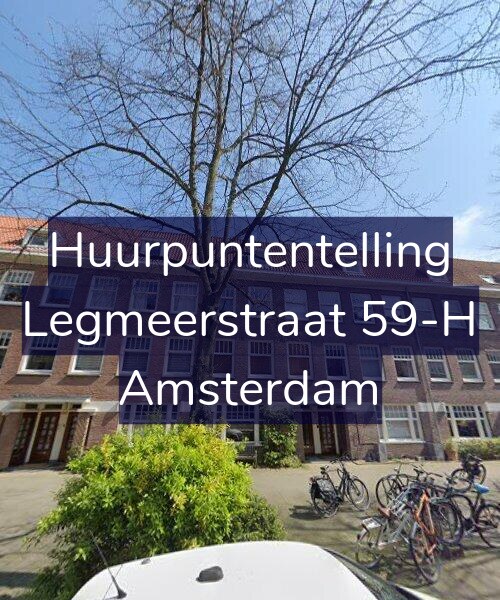 Foto gevel Huurpuntentelling voor Legmeerstraat 59-H, Amsterdam