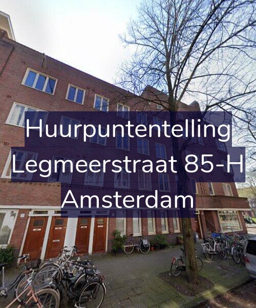 Foto gevel Huurpuntentelling voor Legmeerstraat 85-H, Amsterdam
