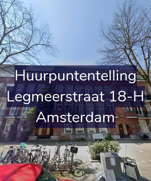 Foto gevel Huurpuntentelling voor Legmeerstraat 18-H, Amsterdam