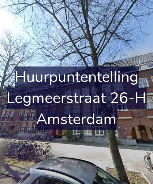 Foto gevel Huurpuntentelling voor Legmeerstraat 26-H, Amsterdam