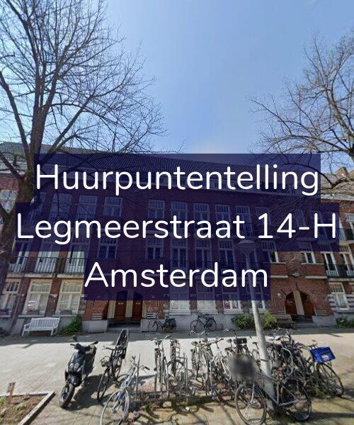Foto gevel Huurpuntentelling voor Legmeerstraat 14-H, Amsterdam