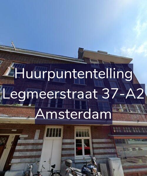 Foto gevel Huurpuntentelling voor Legmeerstraat 37-A2, Amsterdam