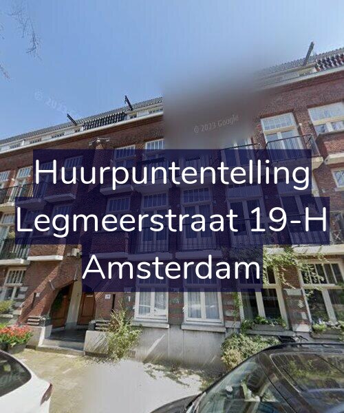 Foto gevel Huurpuntentelling voor Legmeerstraat 19-H, Amsterdam