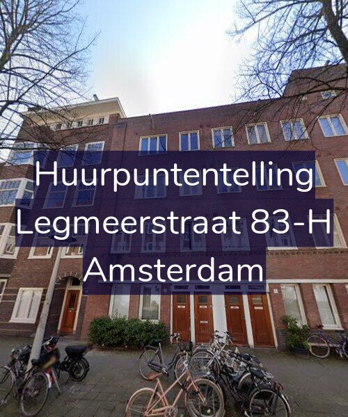 Foto gevel Huurpuntentelling voor Legmeerstraat 83-H, Amsterdam