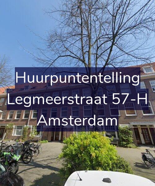 Foto gevel Huurpuntentelling voor Legmeerstraat 57-H, Amsterdam